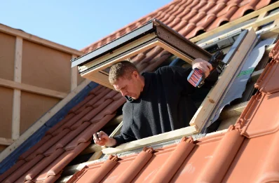 Pose de fenêtres de toit Velux à Bréban